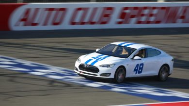 Tesla’s E-NASCAR Spins Out During First Race